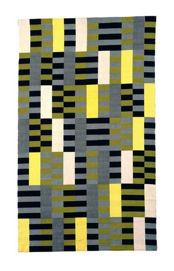 Anni Albers artwork Black White Yellow 1926