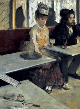 Edgar Degas L'Absinthe 1875-6 Oil on canvas