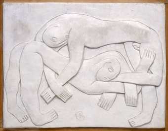 Henri Gaudier-Brzeska Wrestlers 1914